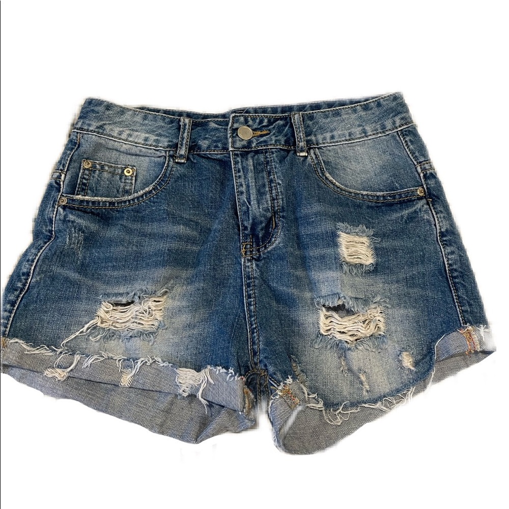 womens jean shorts